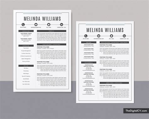 20++ Microsoft resume templates 2019 For Your Learning Needs