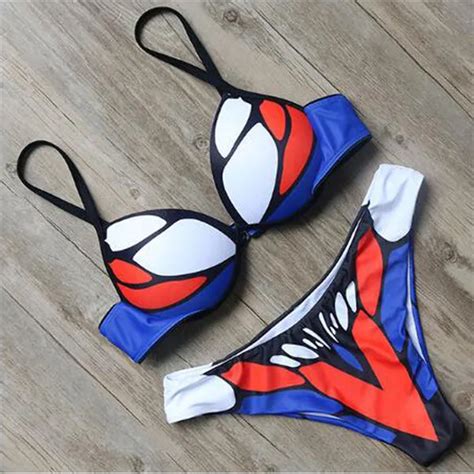 2018 Women Sexy Brazilian Bikini Butterfly Female Swimsuit Two Piece