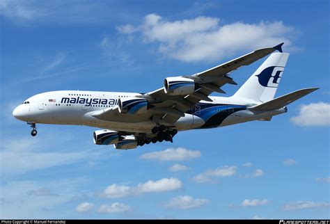 9M MNE Malaysia Airlines Airbus A380 841 Photo By Manuel Fernandez ID