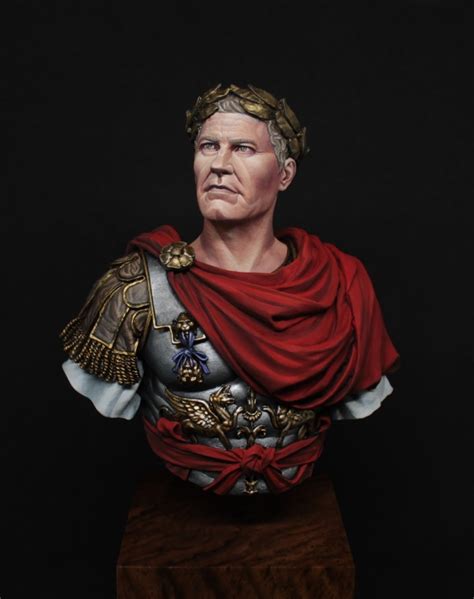 Gaius Julius Caesar By Marco Popi Bosio Putty Paint