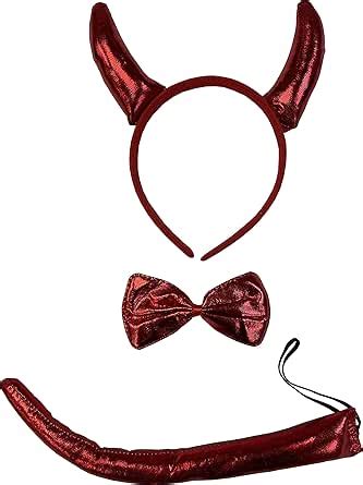 amazoncom red devil costume accessory set clothing shoes jewelry