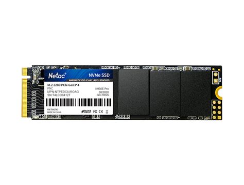 Disco Ssd Netac N E Pro Pcle X M Nvme D Nand Gb Hard