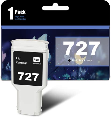 Amazon 727 300 Ml Photo Black Ink Cartridge Compatible For F9J79A