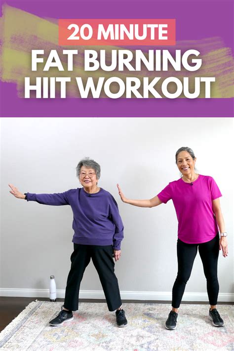 20 Minute Fat Burning Hiit Workout In 2024 Hiit Workouts For