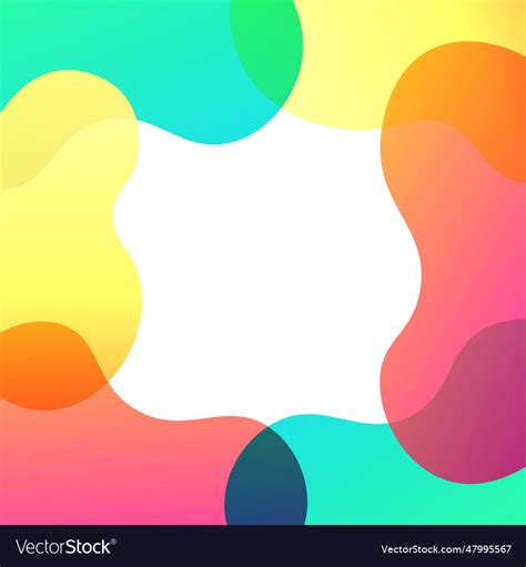 Abstract colorful overlay gradient background Vector Image