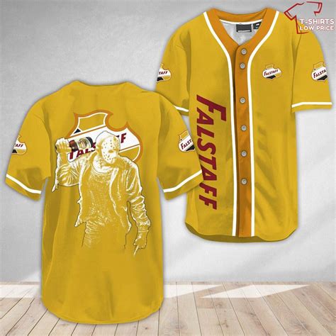 Horror Jason Voorhees Weihenstephaner Beer Baseball Jersey T Shirts