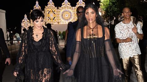 Now Kim Kardashian Plays The Dolce Gabbana Bride In Puglia