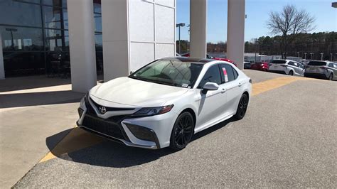 2025 Toyota Camry Xse Red Interior