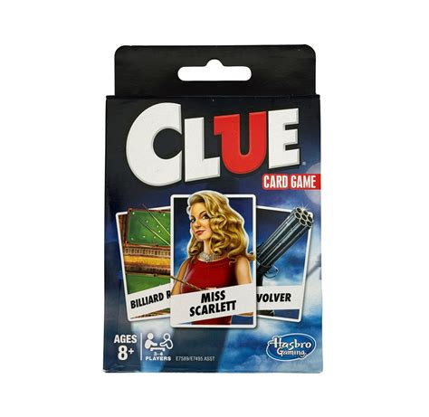 Clue Card Game