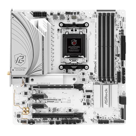 ASRock B650M PG Riptide WiFi White