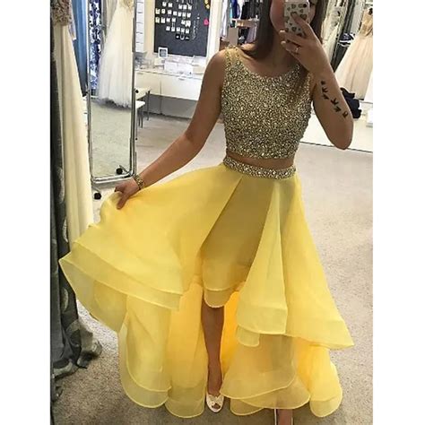 Yellow Homecoming Dresses