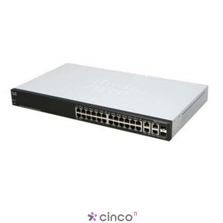 Switch Cisco Gerenci Vel Sg Portas Gigabit Gigabit Sfp N O