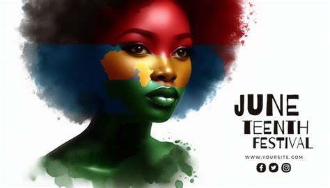 Juneteenth día de la independencia día de la libertad o de la