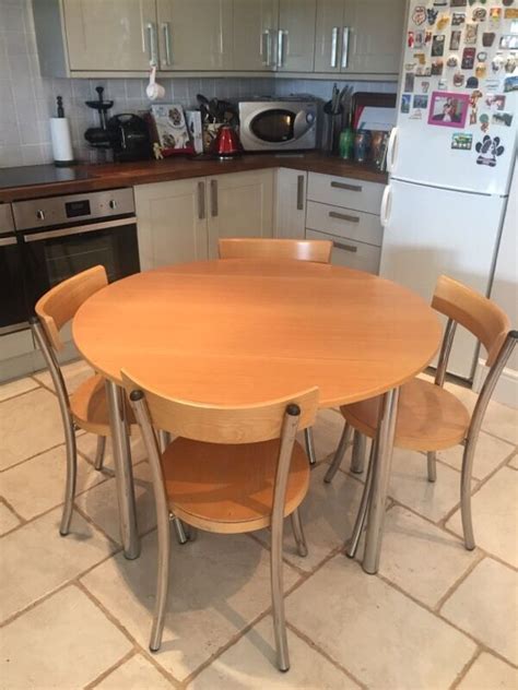 John Lewis Kitchen Table With 4 Chairs £50 Or Best Offer In