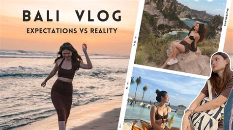 Bali Vlog Expectations Vs Reality 🥵 Recommendations ️ Youtube