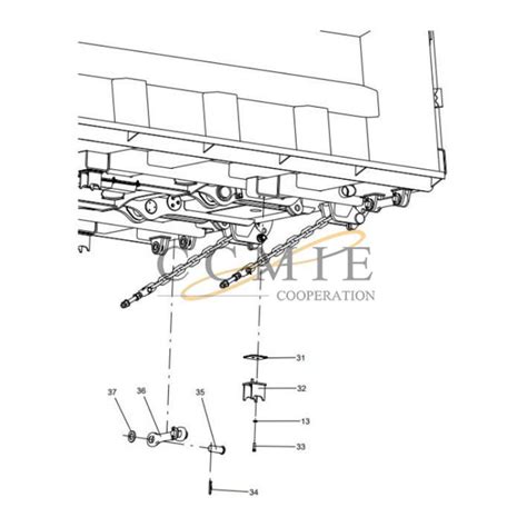 China 331404949 Safety Pull Rod XCMG Mining Truck Spare Parts