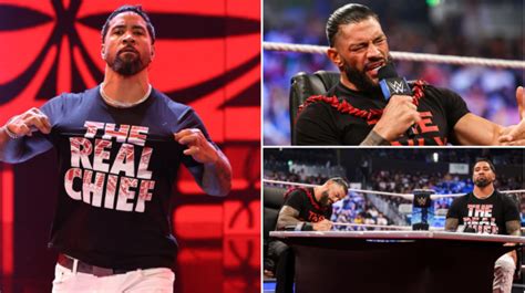 Wwe Smackdown Results Roman Reigns And Jey Uso Agree To Tribal Combat