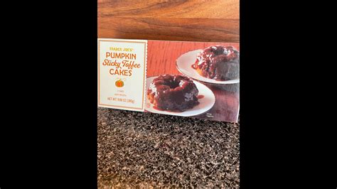 The Snack Break Ep Trader Joe S Pumpkin Sticky Toffee Cakes Youtube