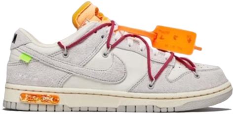 Nike Dunk Low Off White Lot Dj Sneakerbaron Nl