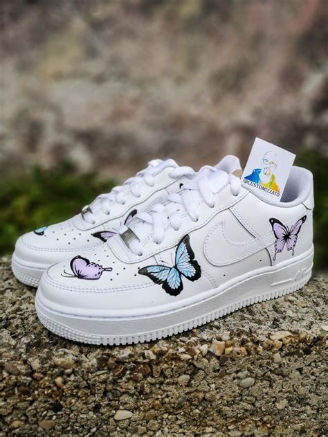 Custom Butterfly Nike Air Force Sid Aguiar