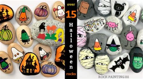 22 easy Halloween rock painting ideas guaranteed to wow!