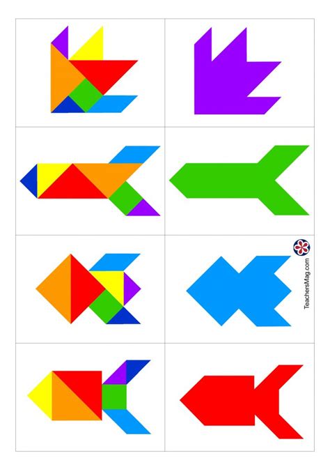 Tangrams Free Printable