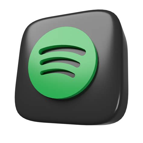 Spotify 3d Icon In 2024 Spotify Logo 3d Icons Icon