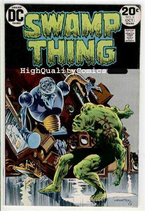 Swamp Thing Vf Bernie Berni Wrightson Clockwork Horror