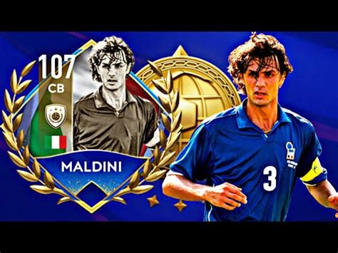 Amazing Cb Rated Paolo Maldini Gameplay Review Fifa Mobile Youtube