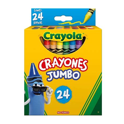 Crayones Crayola Jumbo Pzas Walmart