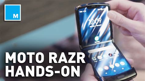 Hands on with the foldable Motorola Razr | Mashable