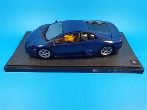 Hot Wheels 100% - 1:18 Diecast - Lamborghini Murcielago - Blue - Rare Model