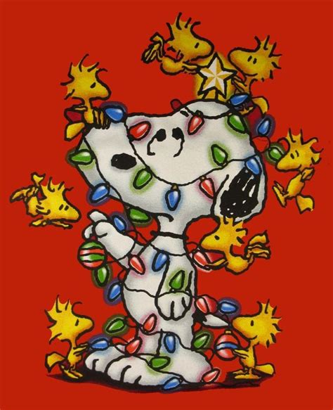 snoopy and woodstock christmas lights | Goldman Partners Realty