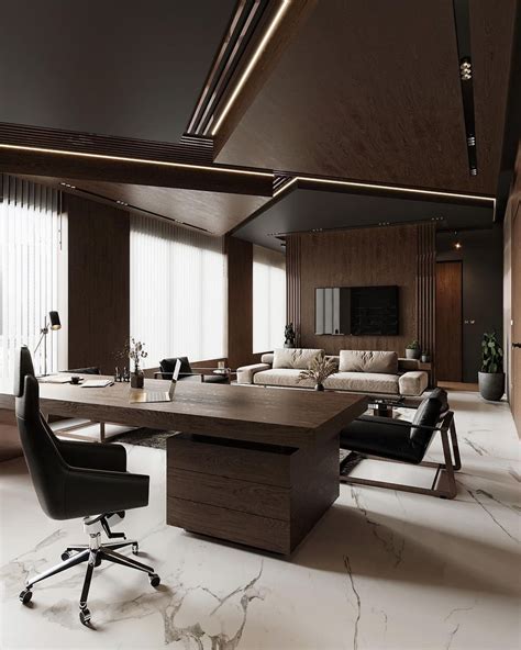 Pin On Office Interior Design Modern Executive Office Design