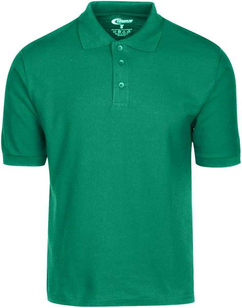 Wholesale Mens Polo Shirt Kelly Green Small Dollardays