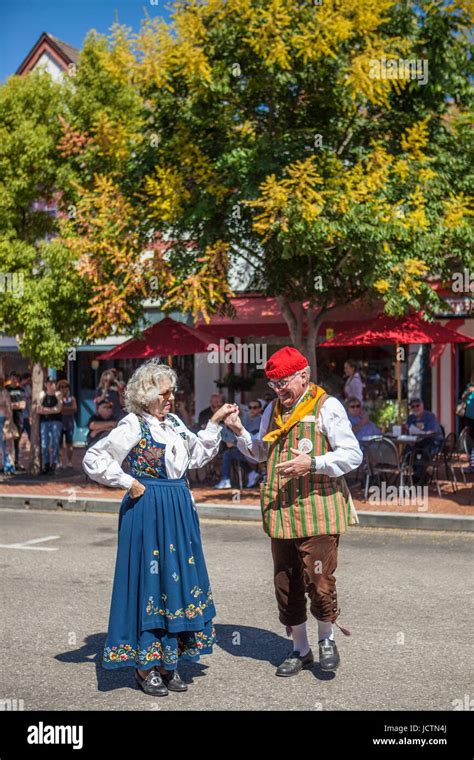 dancers, Solvang Danish Days, Solvang, California Stock Photo - Alamy