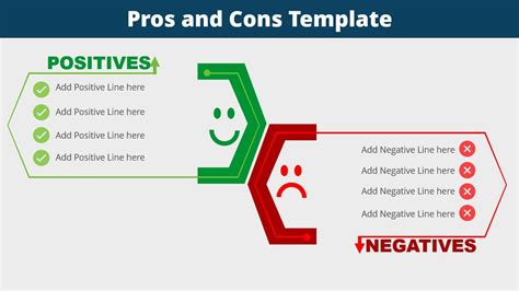 Pros And Cons PowerPoint Template YouTube