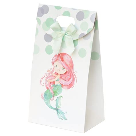 Mermaid Party Supplies Favor Bags Goodie Bags Treat Bags Etsy