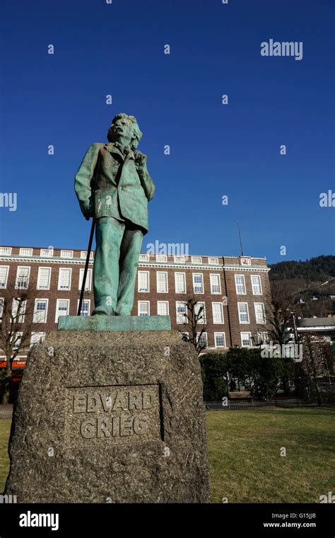 Grieg Statue Hi Res Stock Photography And Images Alamy