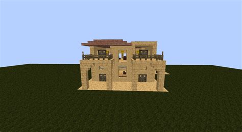 Sandstone Minecraft House