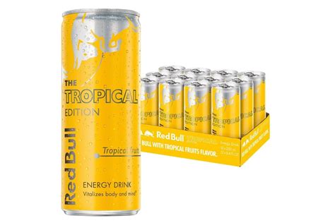 Red Bull Energy Drink Tropical Edition 12 X 250ml Nicol Retailer Limited