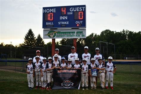 Youth Baseball Upper Allen Wins Cal Ripken 8u State Tournament