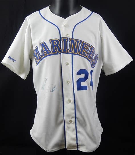 1989 Ken Griffey Jr. Signed Replica Rookie Jersey