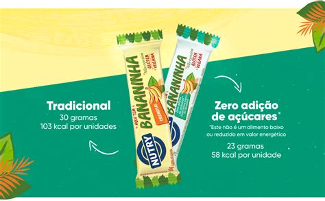 Nutry Barra De Fruta Bananinha 30G Vegana E Sem Glúten Amazon