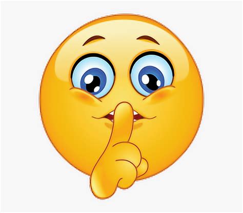 #secret Emoticon - Smiley Face , Free Transparent Clipart - ClipartKey