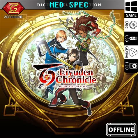 Jual Eiyuden Chronicle Hundred Heroes Deluxe Edition Pc Full Version