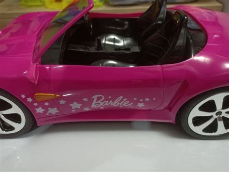 Barbie Convertible Remote Control Car on Carousell