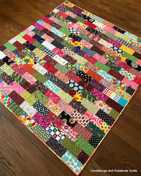 Doodlebugs And Rosebuds Quilts Scrappy Finish