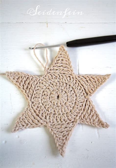 H Kel Stern Rosenliebchen Tutorial Crochet Star Rose