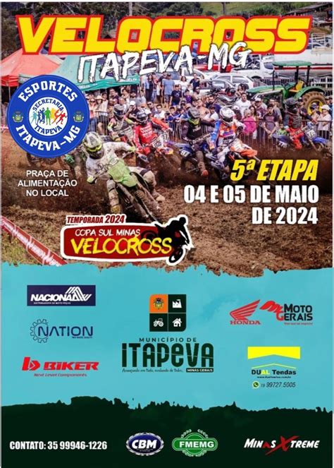 5º etapa Copa Sul Minas de Velocross acontece nesse fim de semana em